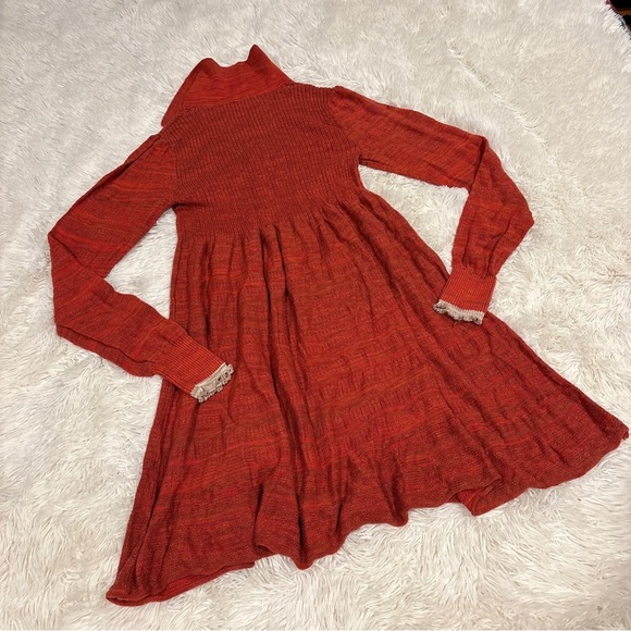 Free People Rain or Shine Space Dyed Dress Woman’s Size XS - Picture 12 of 14